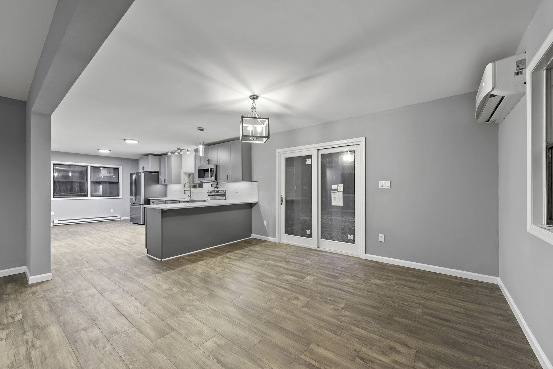 Virtually Staged Image of the inside of a house