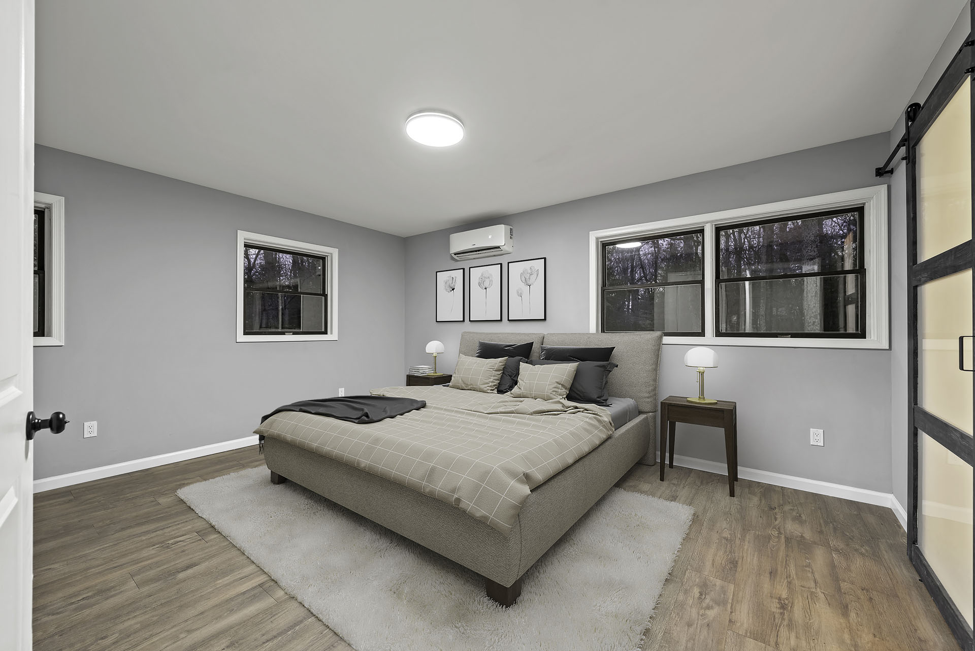 Virtually Staged Image of the inside of a house